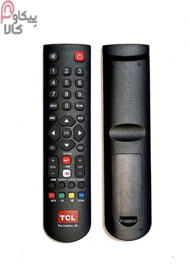 تصویر کنترل شهاب تی سی ال TCL ته گرد اینترنت دار