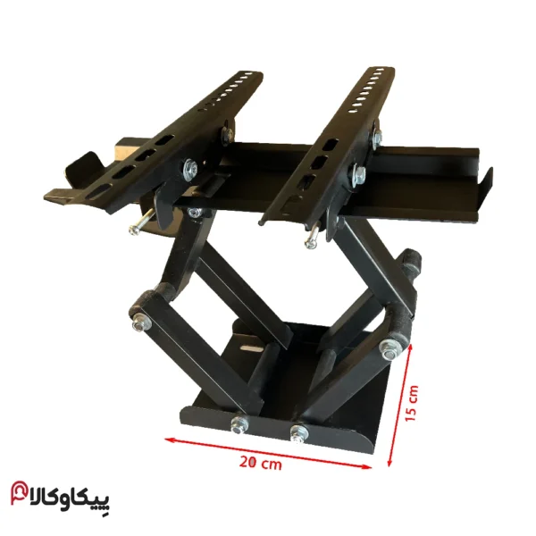 پایه براکت تی وی جک TVJACK تمام متحرک و بازویی از 17 تا 36 اینچ مدل W2 - تصویر 6