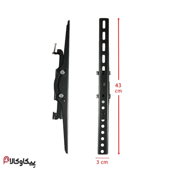 پایه براکت تی وی جک TVJACK تمام متحرک و بازویی از 30 تا 60 اینچ مدل W3 - تصویر 3