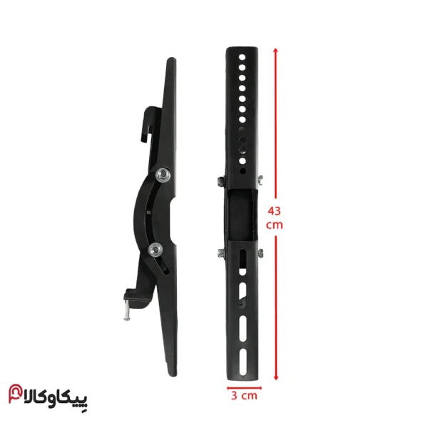 پایه براکت تی وی جک TVJACK تمام متحرک و بازویی از 55 تا 85 اینچ مدل W6 - تصویر 3