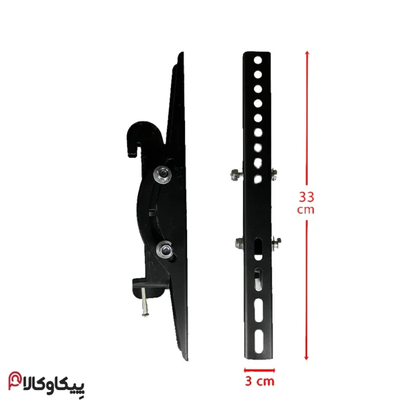 پایه براکت تی وی جک TVJACK سقفی از 17 تا 32 اینچ تکی مدل S2 - تصویر 3