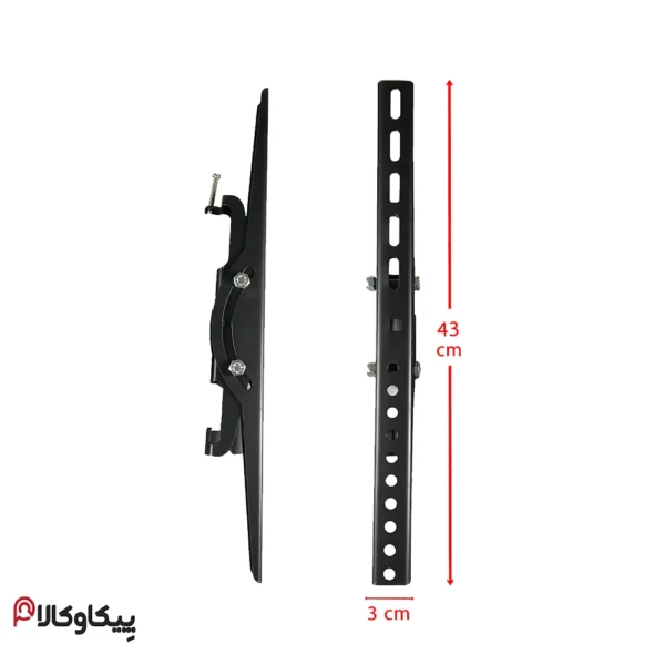 پایه براکت تی وی جک TVJACK سقفی از 32 تا 60 اینچ تکی مدل S3 - تصویر 3