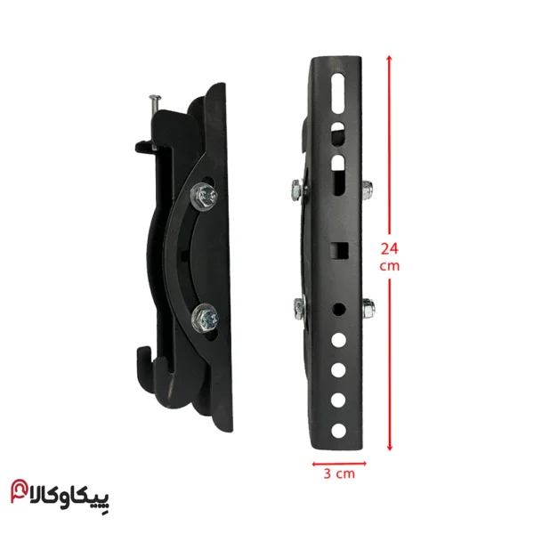 پایه براکت تی وی جک TVJACK نیمه متحرک از 17 تا 32 اینچ مدل Z5 - تصویر 2