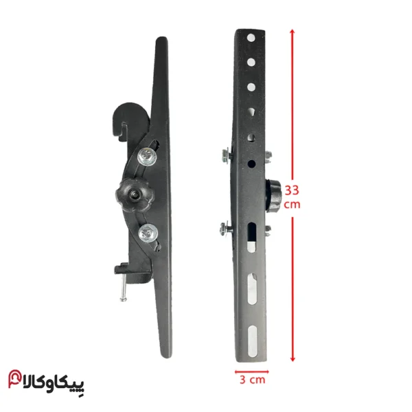 پایه براکت تی وی جک TVJACK نیمه متحرک از 22 تا 43 اینچ مدل Z1 - تصویر 2
