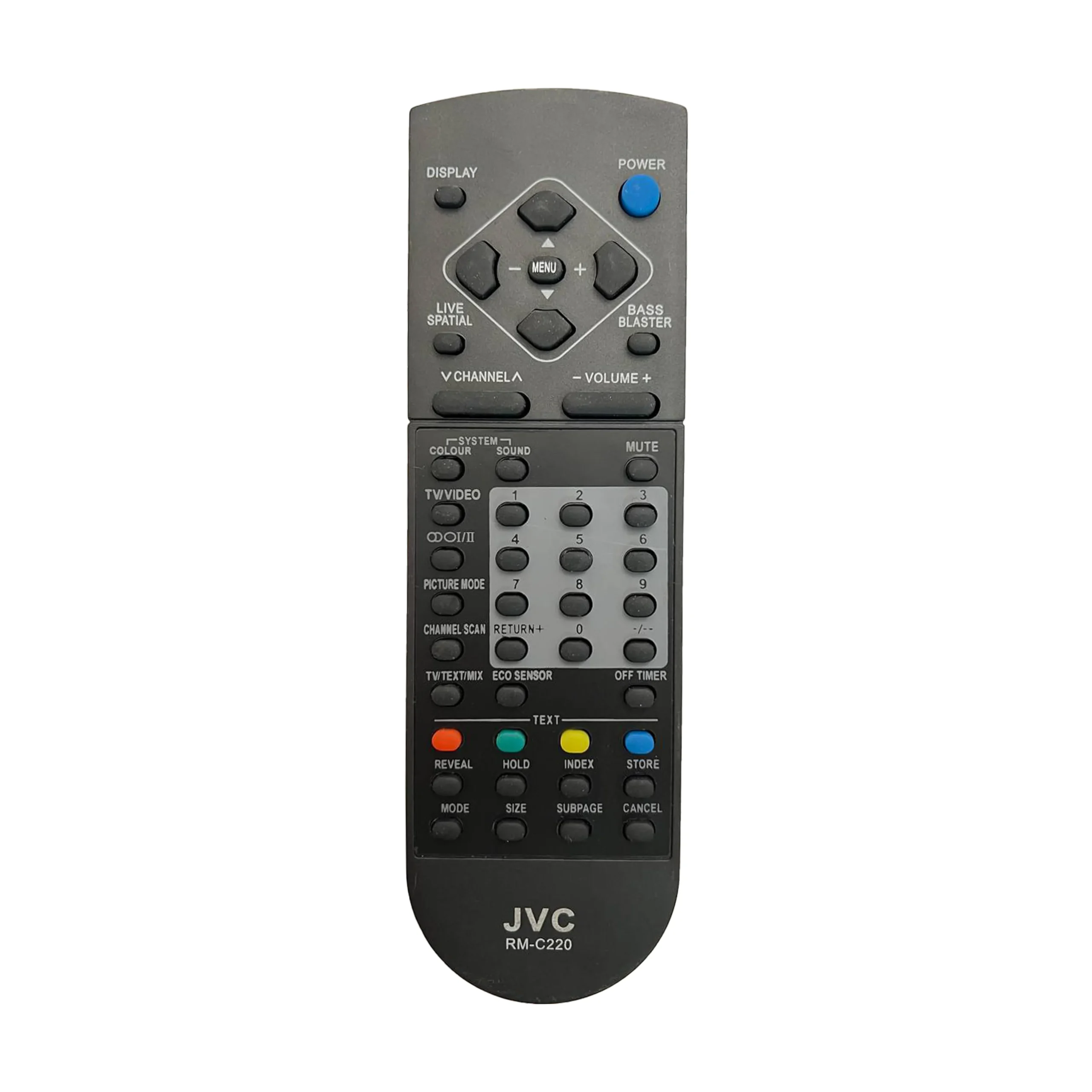 کنترل تلویزیون JVC جی وی سی 220