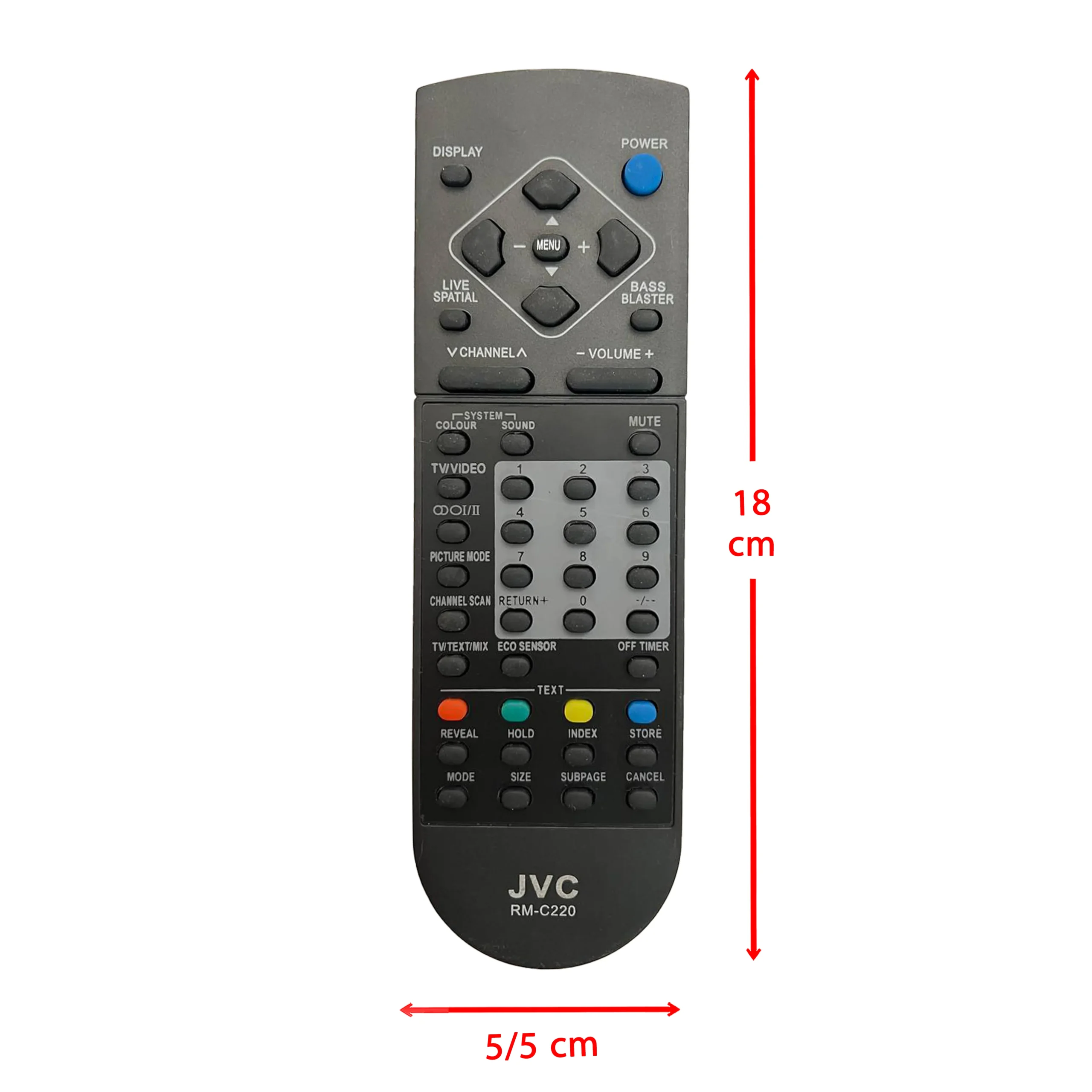 کنترل تلویزیون JVC جی وی سی 220 - تصویر 4