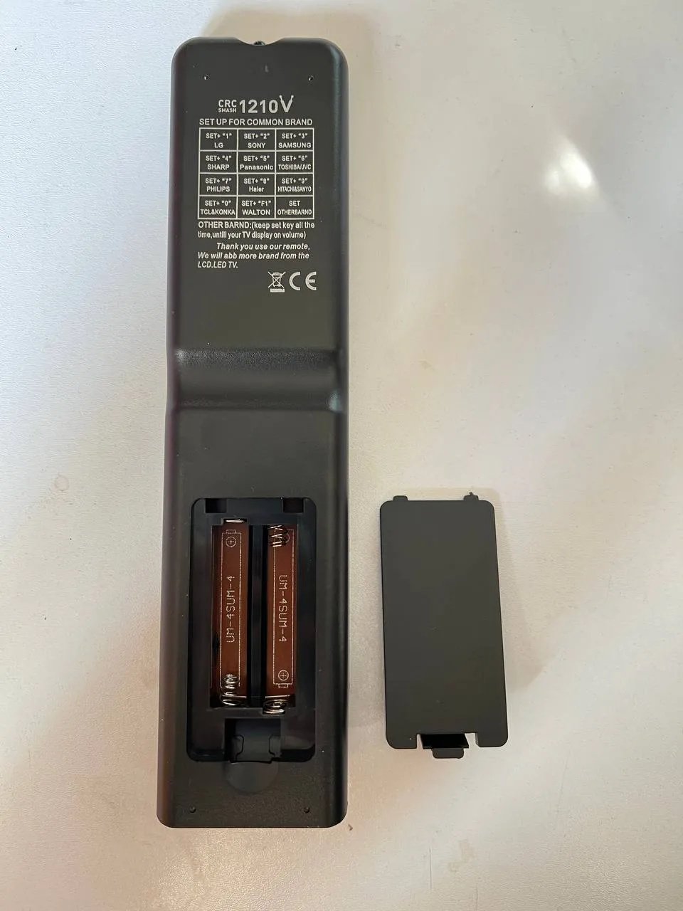 کنترل همه کاره تلویزیون LCD مدل 1210 - تصویر 2