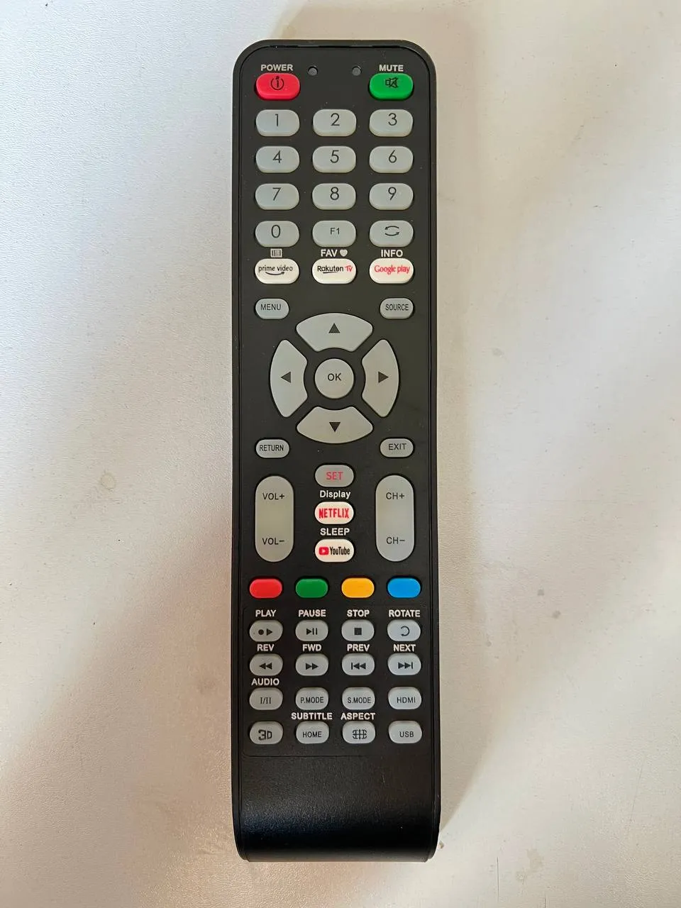 کنترل همه کاره تلویزیون LCD مدل 1210