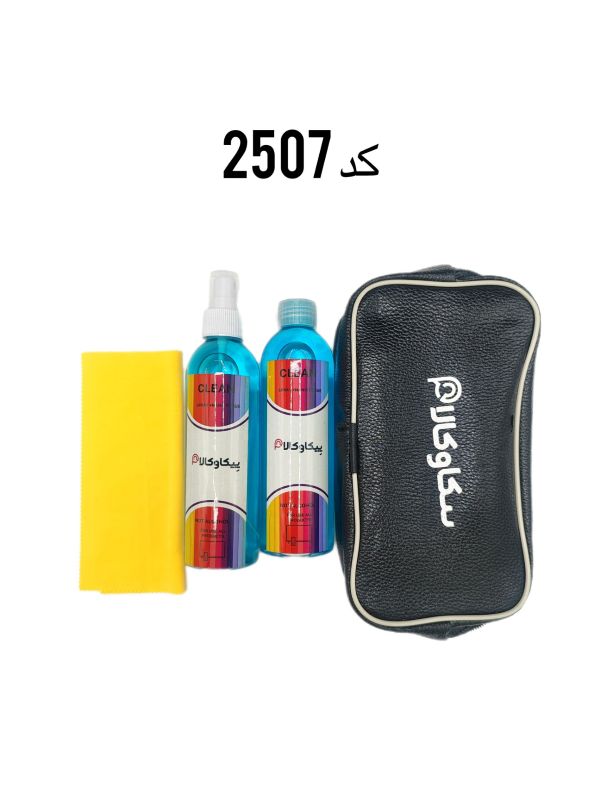 اسپری تمیز کننده LCD کیف دار برند پیکاوکالا با 2 اسپری