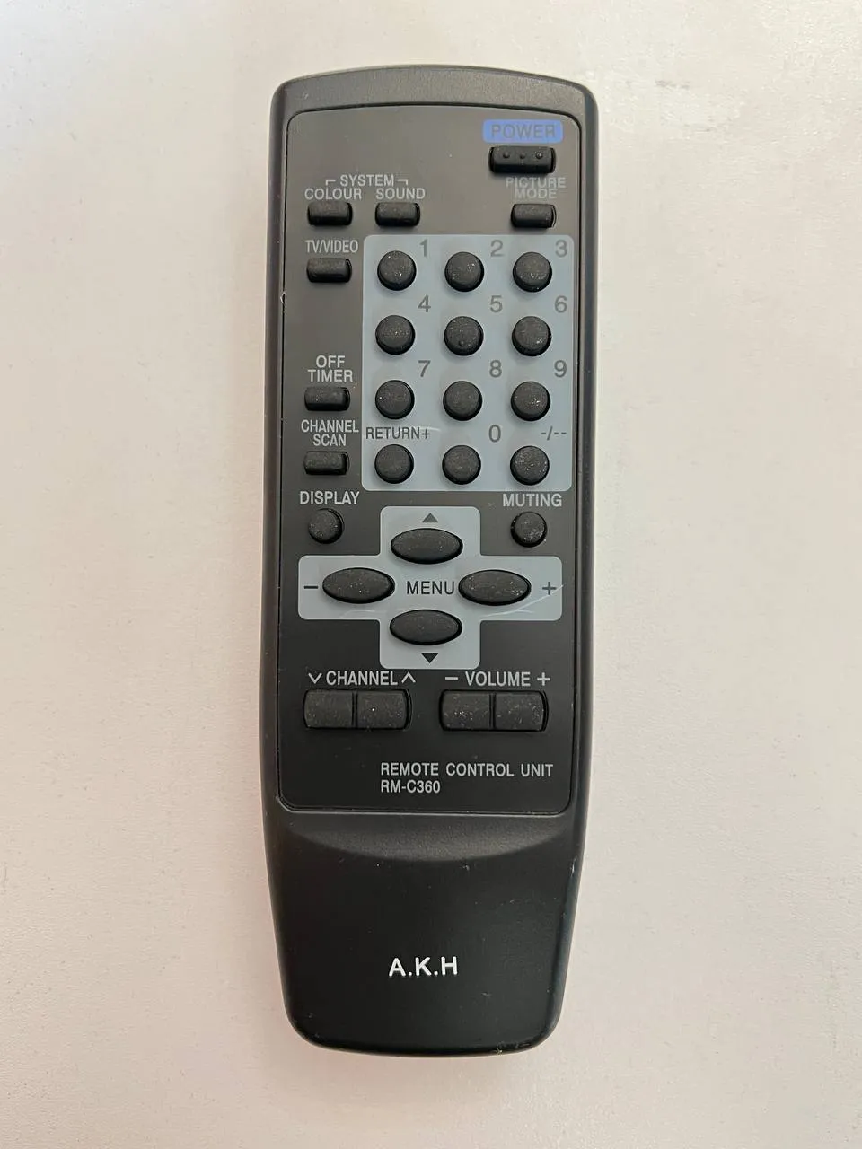 کنترل تلویزیون JVC جی وی سی 565