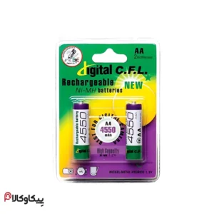 باطری شارژی قلمی 4550 میلی آمپر digital C.F.L