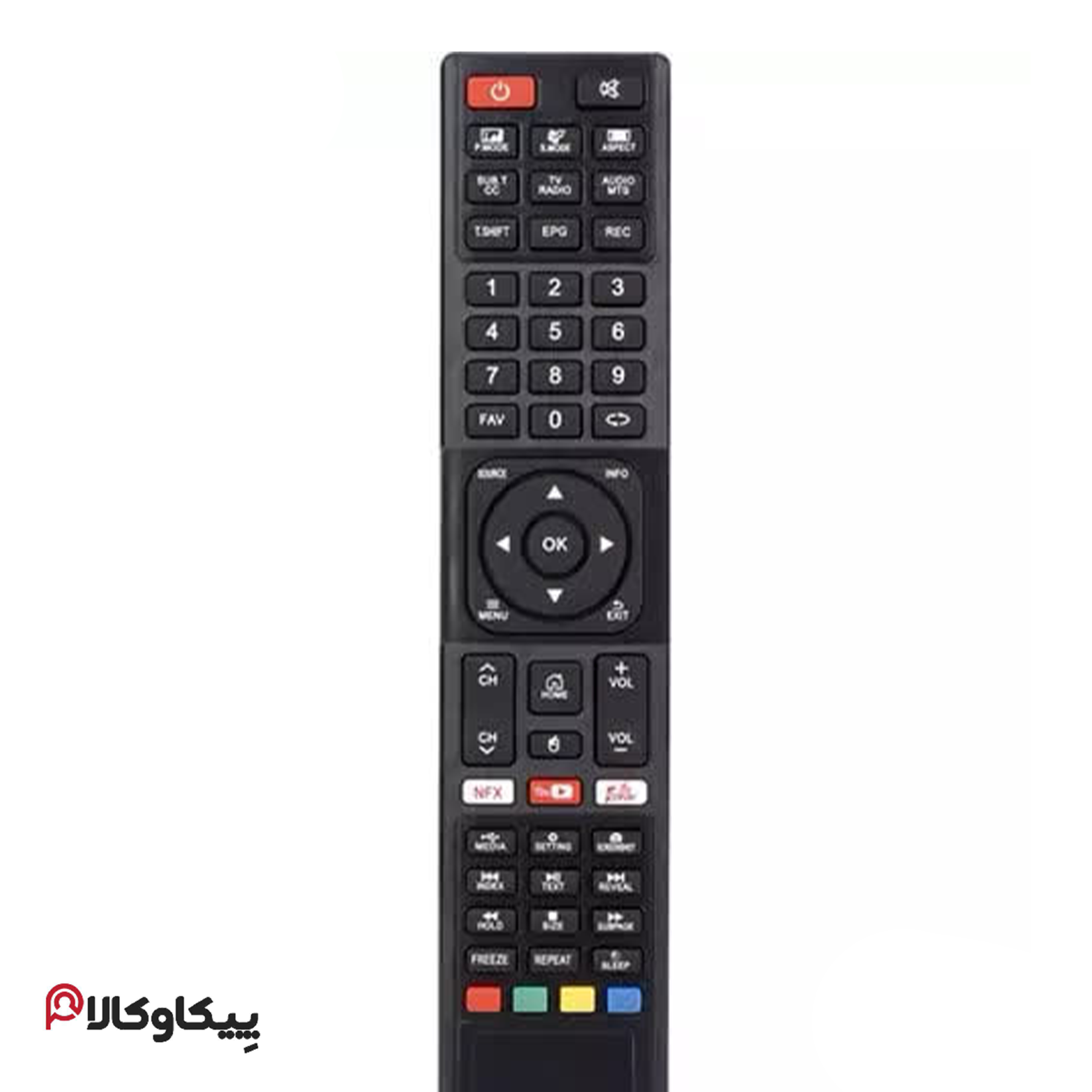 کنترل تلویزیون راک بلند RAK طرح JVC