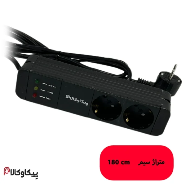 محافظ برق 2 خانه پیکاوکالا مدل MHE2 با گارانتی 24 ماهه - تصویر 6