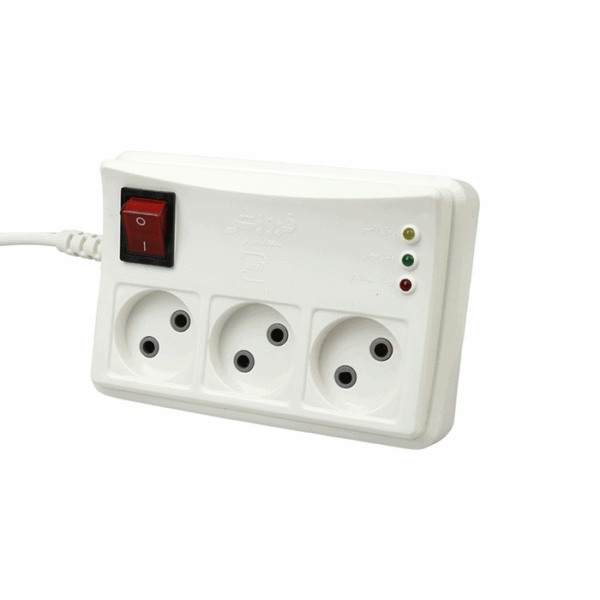 محافظ برق فروزش 3 خانه یخچالی باسیم 4.8 متری - Image 3