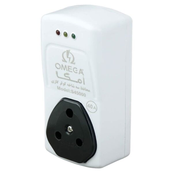 محافظ برق کولر گازی 40 آمپر 3 شاخه آنالوگ امگا OMEGA