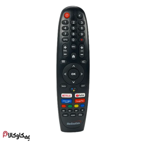 کنترل تلویزیون مدیااستار Mediastar تخم مرغی اصلی
