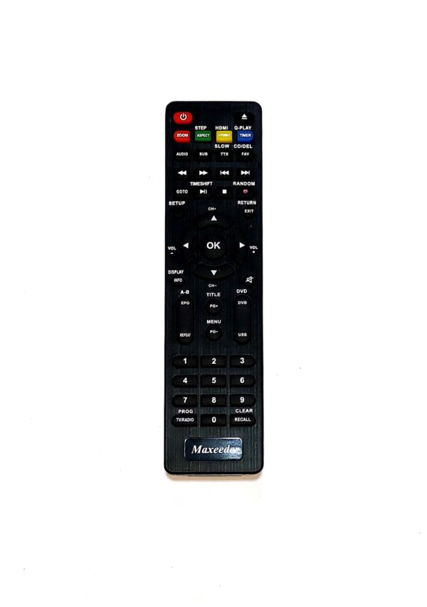 کنترل گیرنده دیجیتال و DVD مکسیدر کمبو MAXEEDER