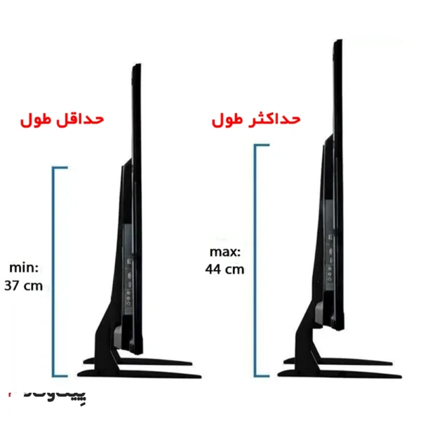 پایه رومیزی ثابت تی وی جک TVJACK از 32 تا 58 اینچ - تصویر 5