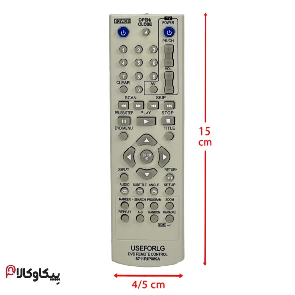 کنترل DVD LG قدیم - تصویر 4