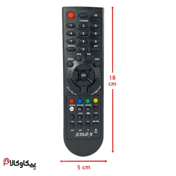 کنترل StarX 2121 استار ایکس ته گرد مشکی - تصویر 4