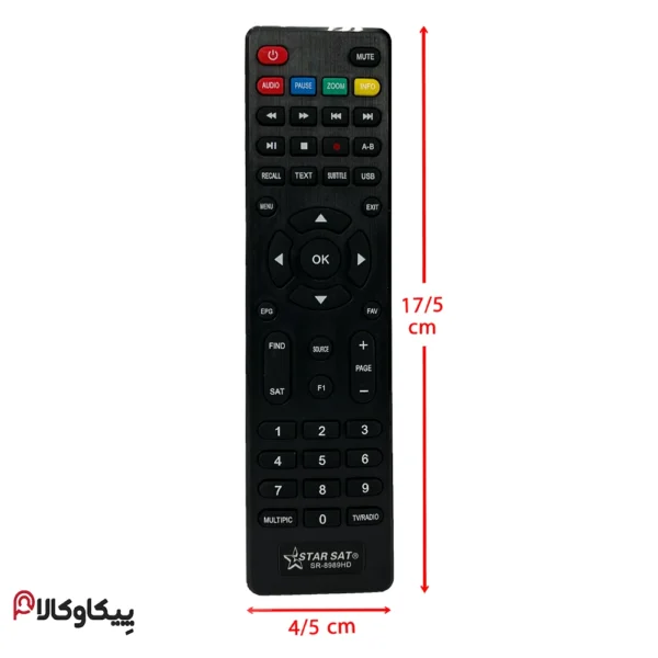 کنترل Starsat 8989 اصلی میکرو سوئیچی استارست - تصویر 4