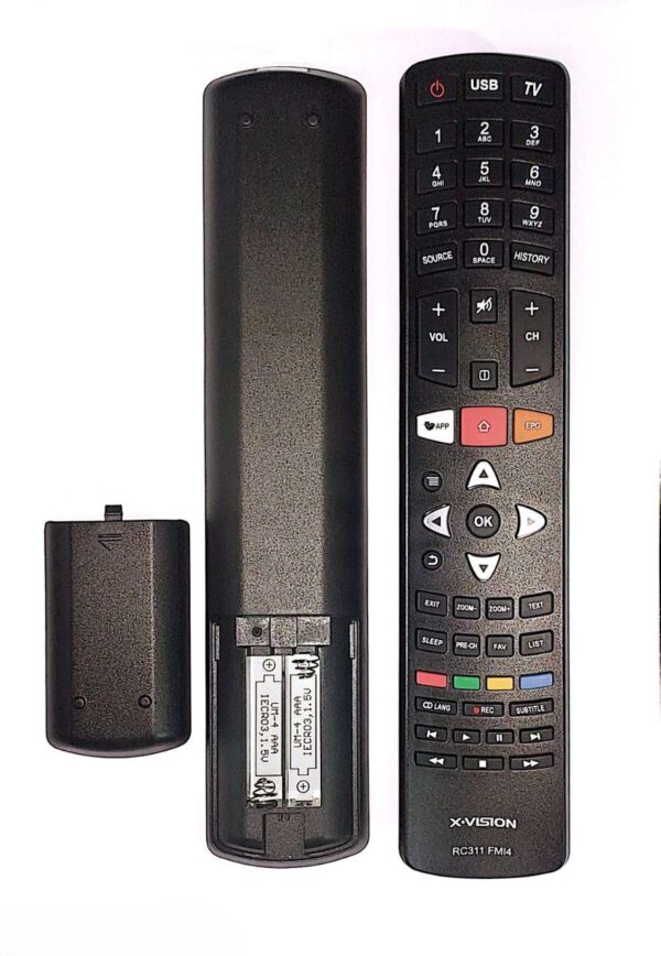 کنترل تلویزیون Xvision ایکس ویژن طرح 1330