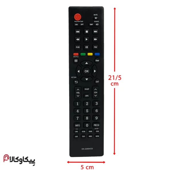 کنترل تلویزیون HISENSE هایسنس 22654 - تصویر 3