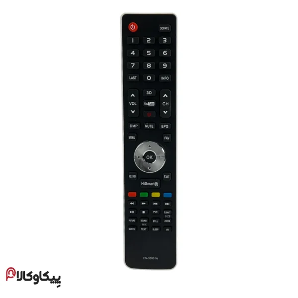 کنترل تلویزیون HISENSE هایسنس پشت سفید