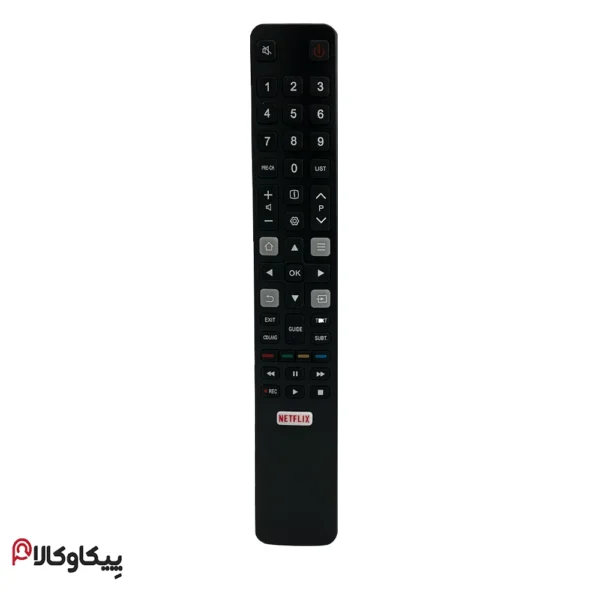کنترل تلویزیون TCL تی سی ال بلند نت فیلیکس دار