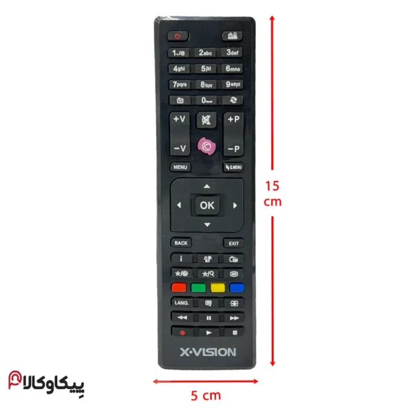 کنترل تلویزیون Xvision ایکس ویژن اینترنت دار کوتاه - تصویر 4
