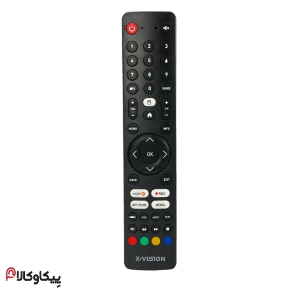 کنترل تلویزیون Xvision ایکس ویژن با دکمه فیلیمو