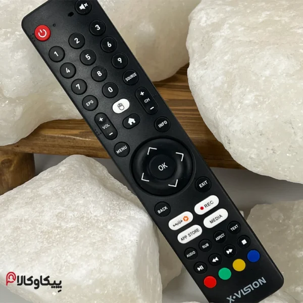 کنترل تلویزیون Xvision ایکس ویژن با دکمه فیلیمو - تصویر 5