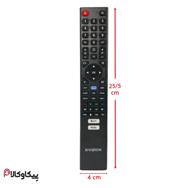 کنترل تلویزیون Xvision ایکس ویژن بلند نت فیلیکس دار - تصویر 4