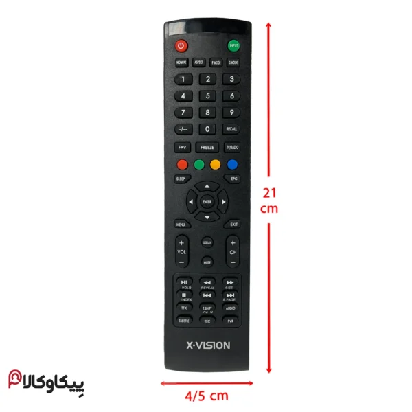 کنترل تلویزیون Xvision ایکس ویژن طرح 2500 - تصویر 4