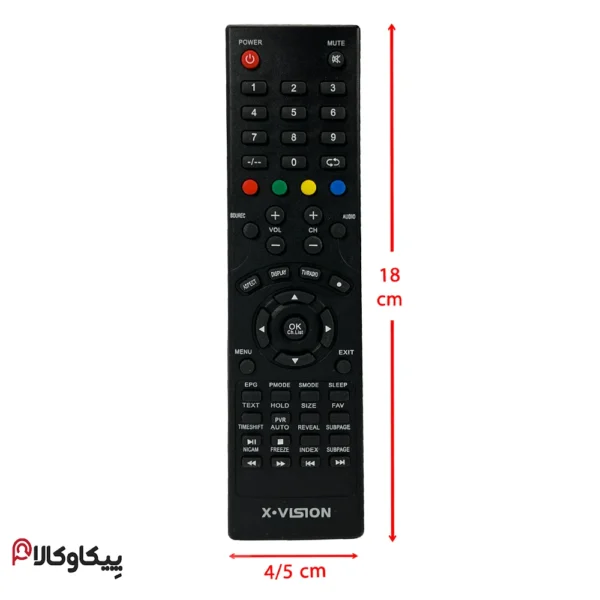 کنترل تلویزیون Xvision ایکس ویژن طرح الفا - تصویر 4