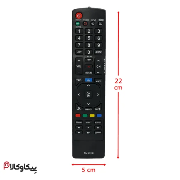 کنترل تلویزیون ال جی LG 915 - تصویر 2