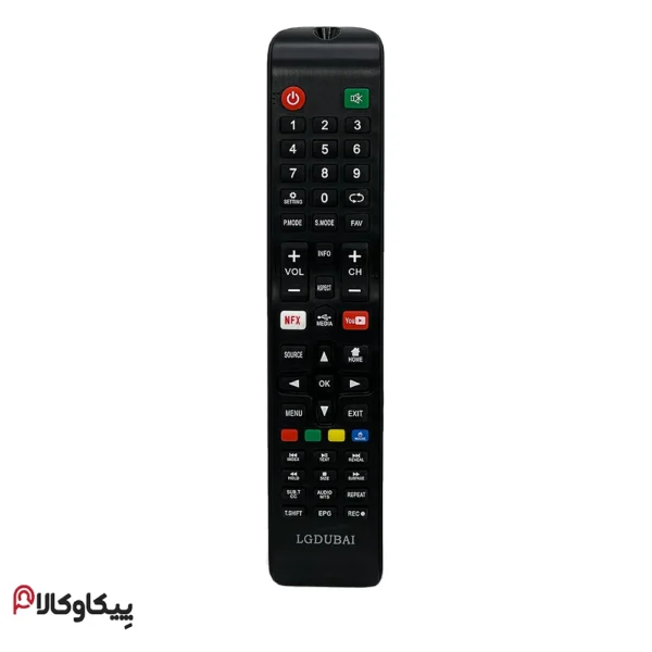 کنترل تلویزیون ال جی دبی LG DUBAI طرح 1078