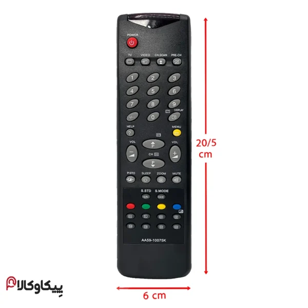 کنترل تلویزیون سامسونگ SAMSUNG 10075K - Image 4