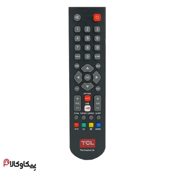 کنترل تلویزیون شهاب و TCL ته گرد اینترنت دار SHAHAB