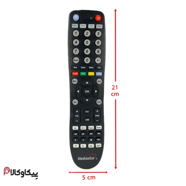 کنترل مدیااستار 12000 Mediastar بلند ته گرد معمولی - تصویر 4