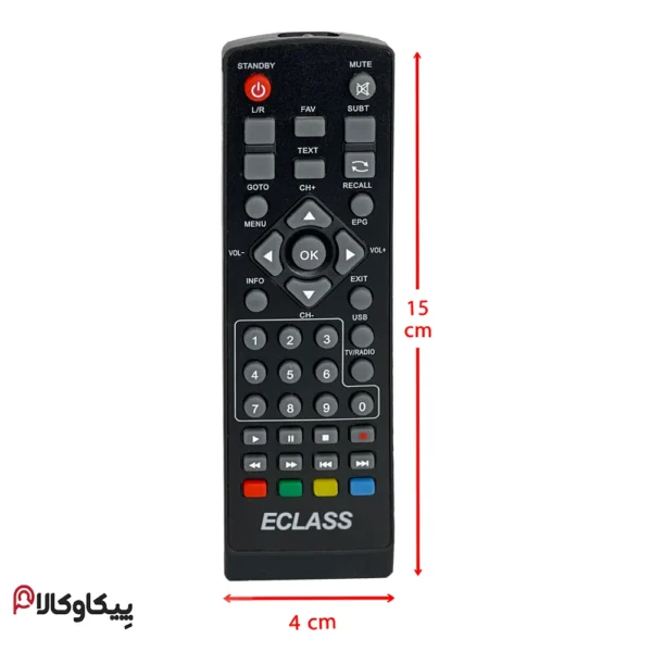 کنترل گیرنده دیجیتال Eclass طرح 885 ایکلاس - تصویر 4