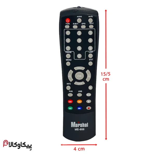 کنترل گیرنده دیجیتال MARSHAL مارشال 888 - تصویر 3