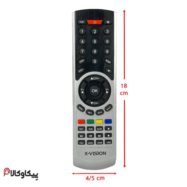 کنترل گیرنده دیجیتال Xvision ایکس ویژن فلش دار - تصویر 4