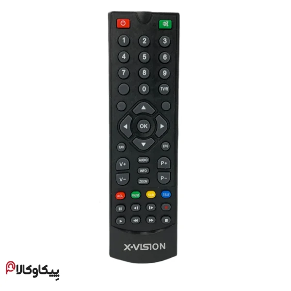 کنترل گیرنده دیجیتال Xvision ایکس ویژن مشکی