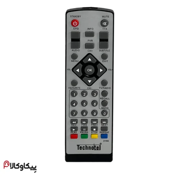 کنترل گیرنده دیجیتال تکنوتل رو سفید TECHNOTEL