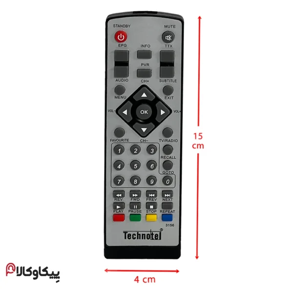 کنترل گیرنده دیجیتال تکنوتل رو سفید TECHNOTEL - تصویر 5