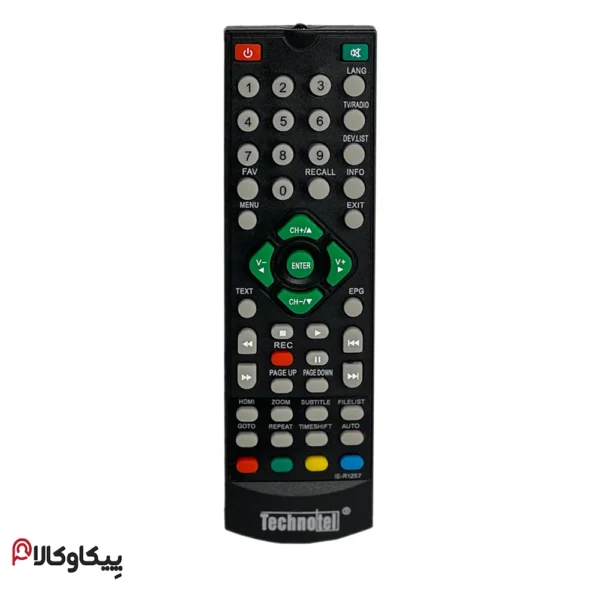 کنترل گیرنده دیجیتال تکنوتل و دیجی باکس TECHNOTEL & DIGIBOX