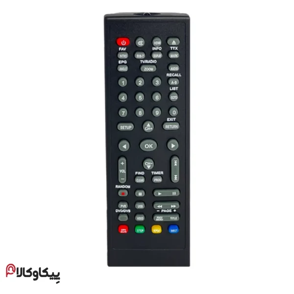 کنترل گیرنده دیجیتال و DVD شاتل کمبو SHUTTLE
