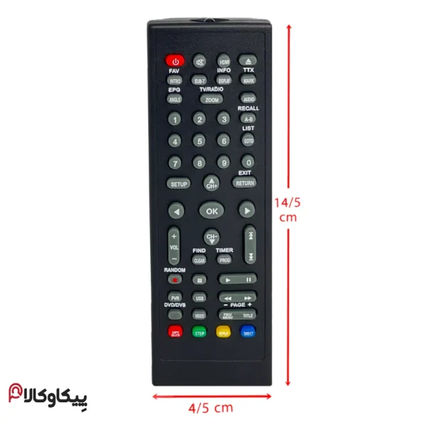 کنترل گیرنده دیجیتال و DVD شاتل کمبو SHUTTLE - تصویر 4