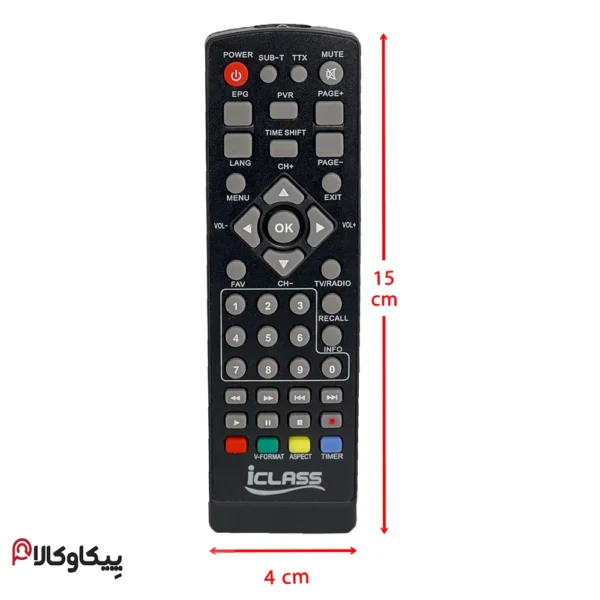 کنترل گیرنده دیجیتال Iclass طرح 885 آی کلاس - تصویر 4